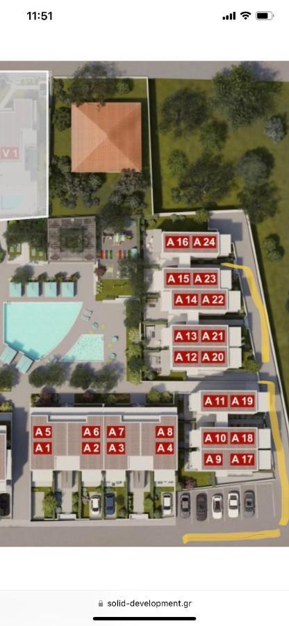 Olea Luxury Apartments Nikiti  Exteriör bild